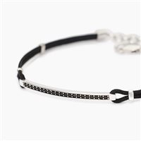 Bracciale Mabina Uomo Cut in Argento Zircone 533846 - 533846